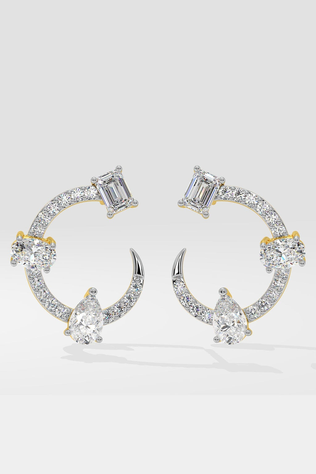 3 Stone C Hoops