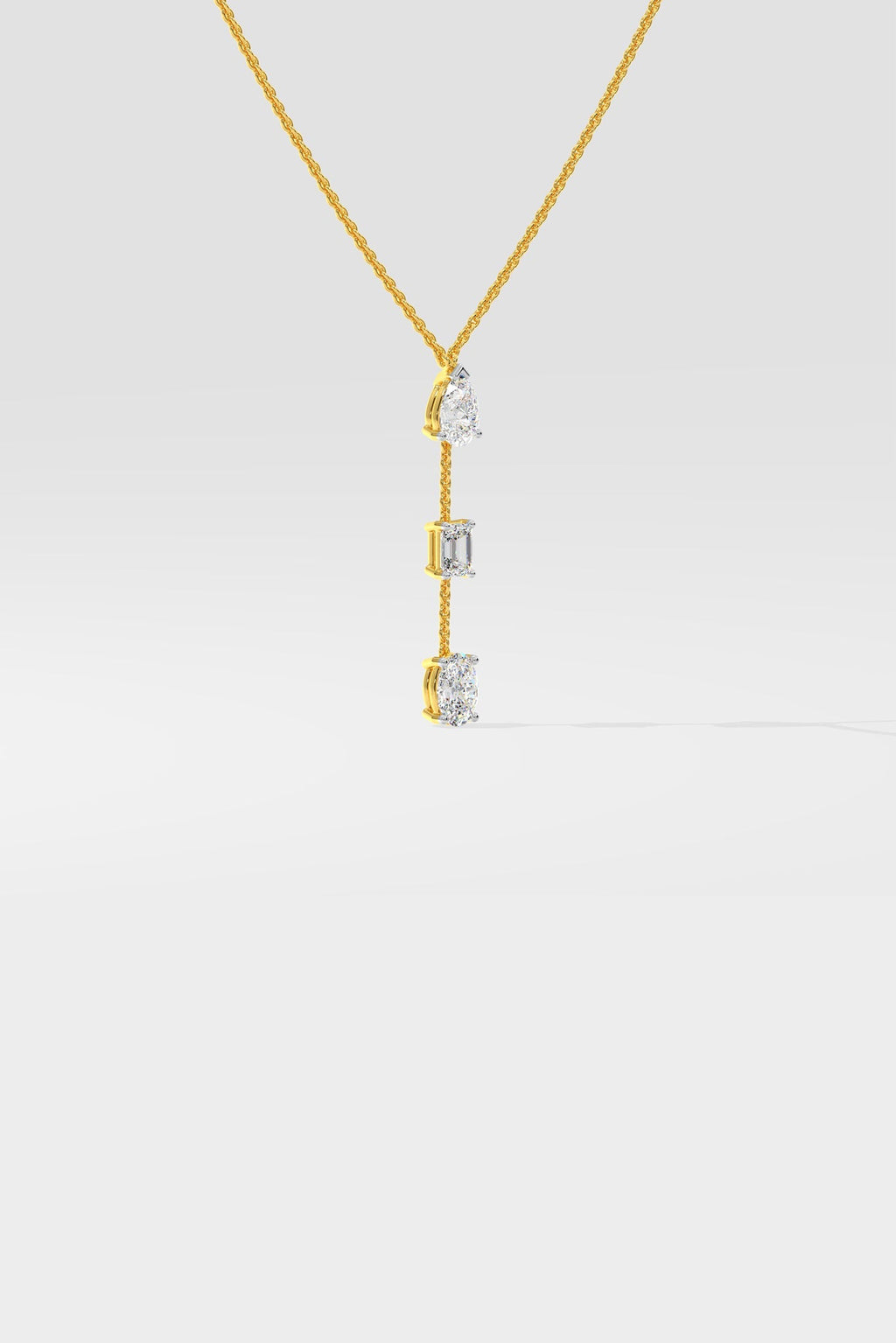 Trio Drop Necklace