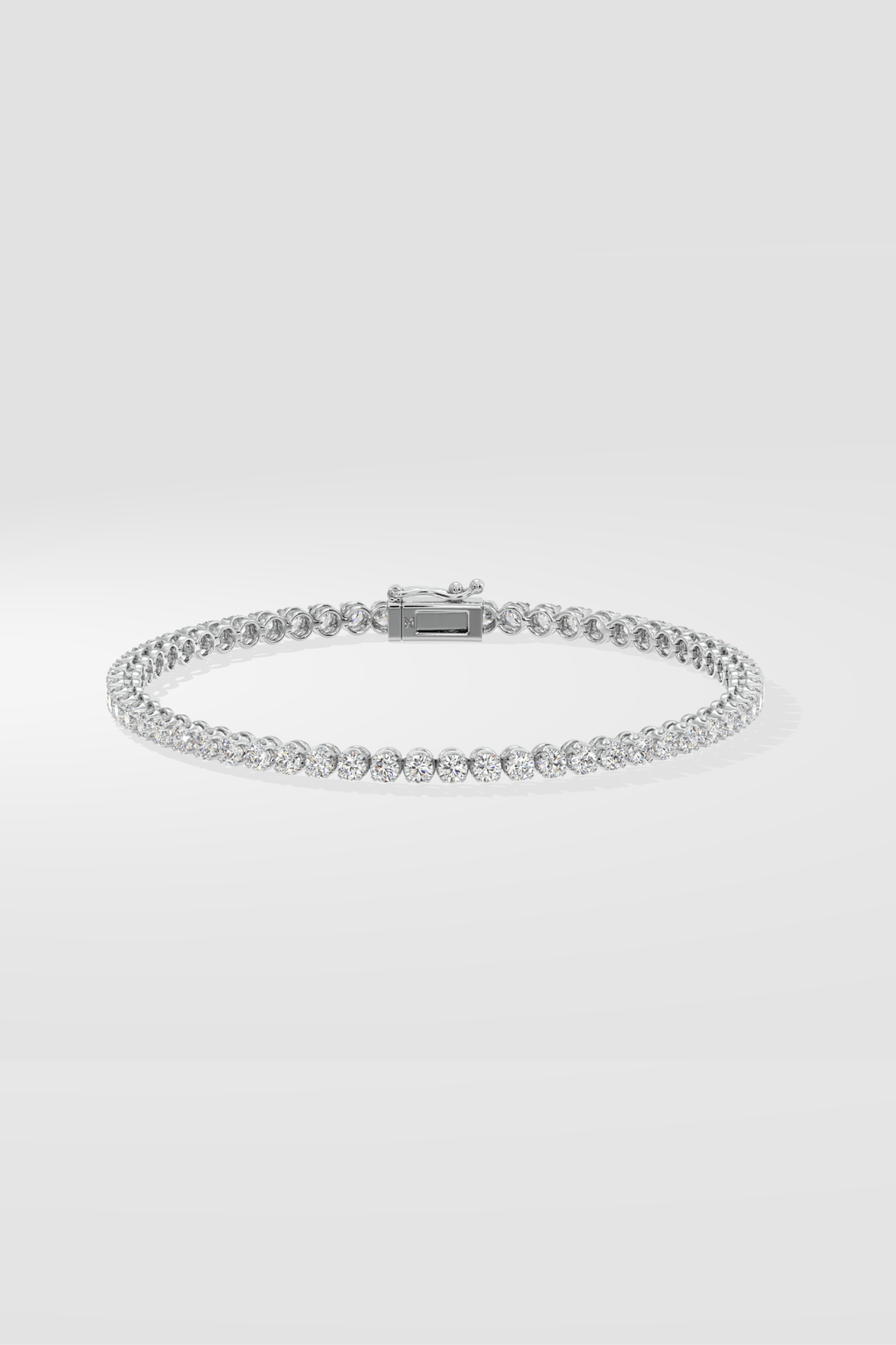 .05 Ct Crown Tennis Bracelet