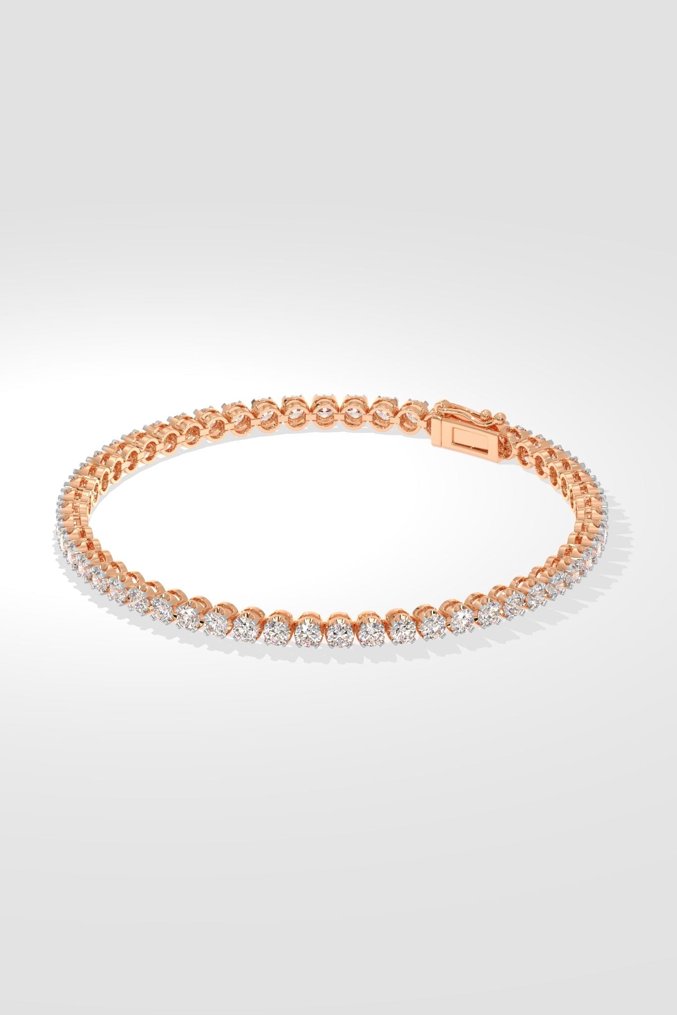 .08 Ct Crown Tennis Bracelet