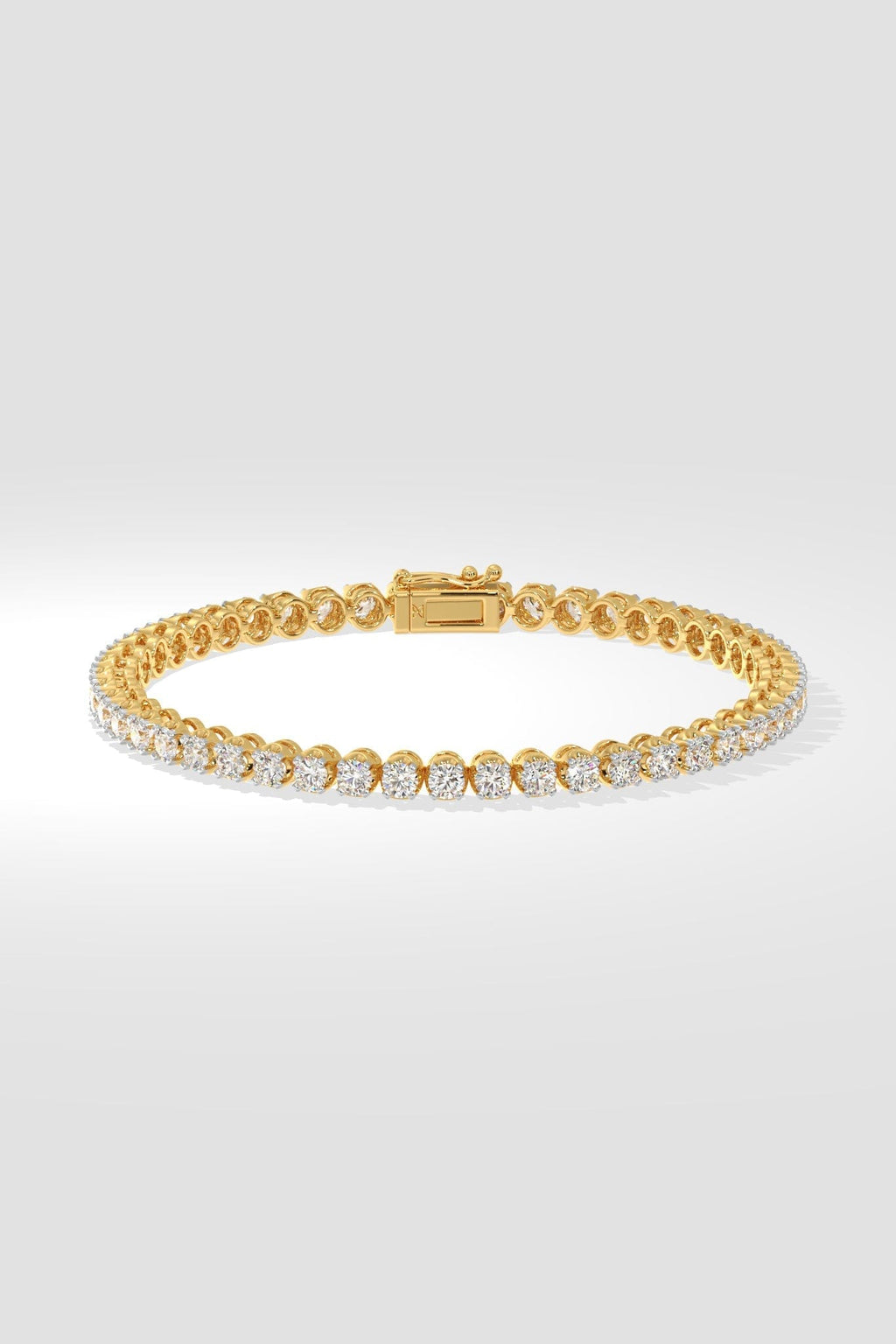 .15 Ct Crown Tennis Bracelet