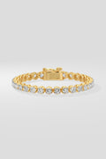 .25 Ct Crown Tennis Bracelet