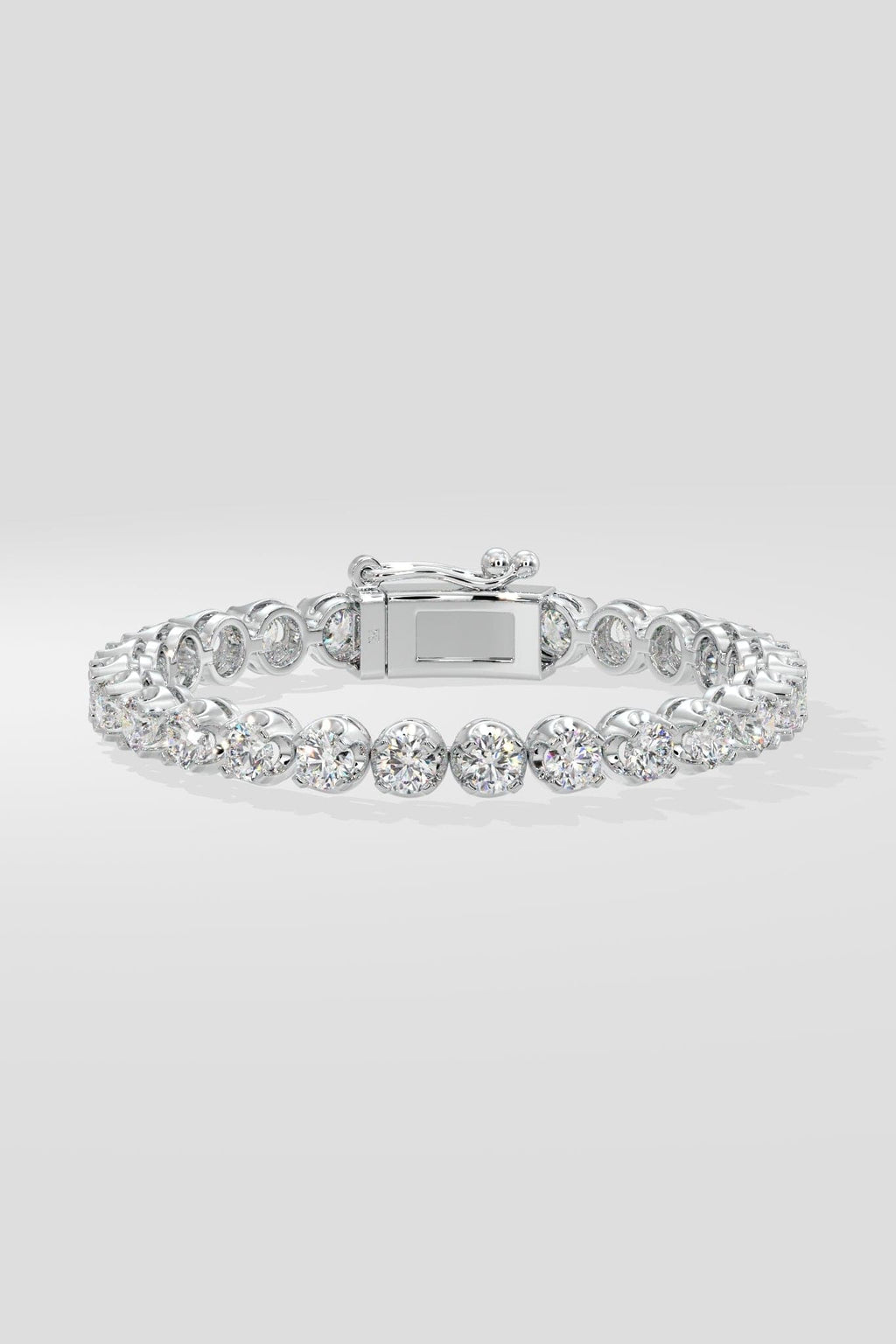 .40 Ct Crown Tennis Bracelet