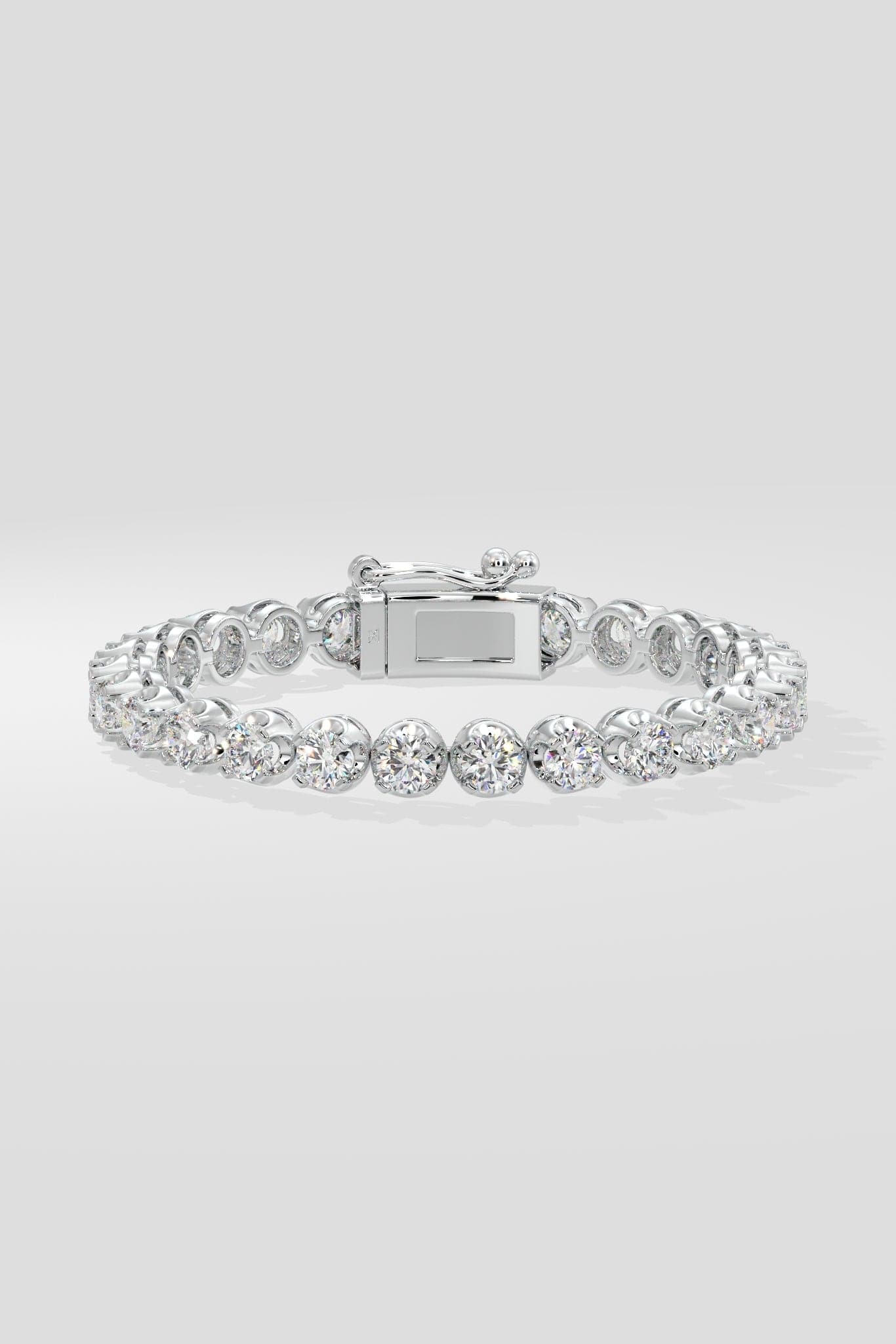 .40 Ct Crown Tennis Bracelet