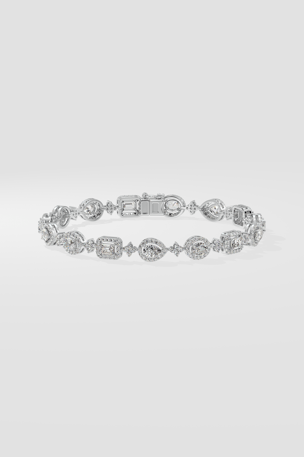 0.20 ct Medley Halo Bracelet