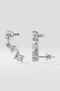 3 Stone Ear Cuffs