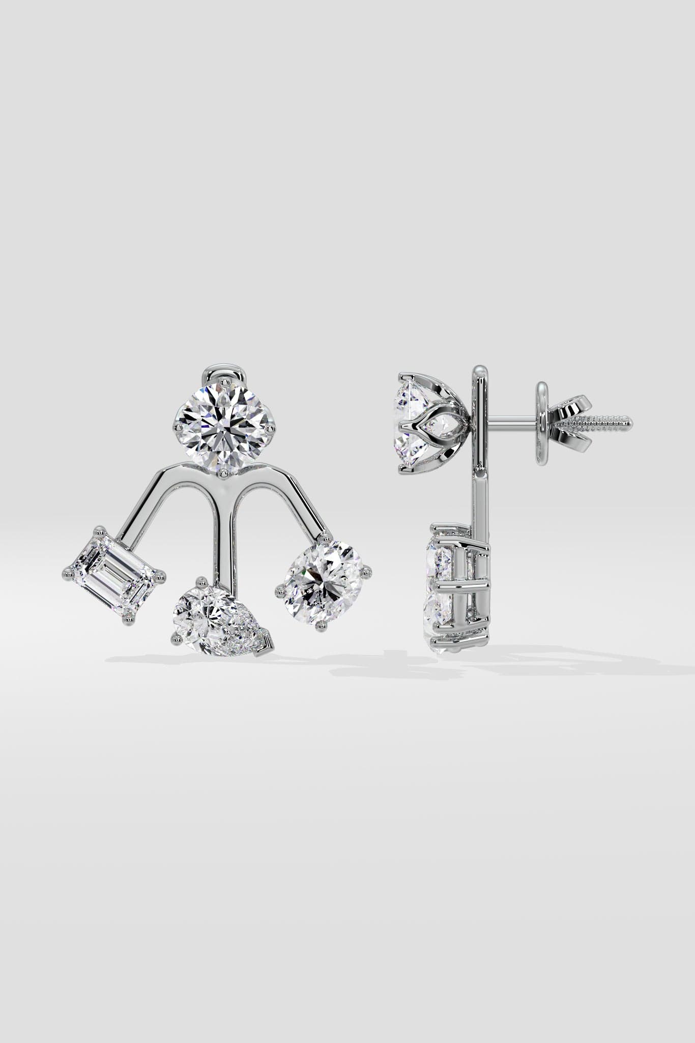 Front & Back Earrings