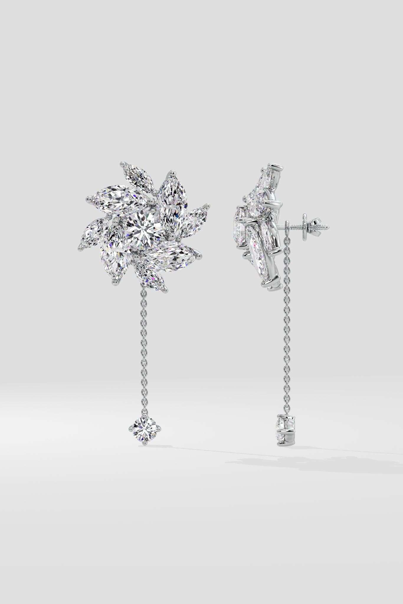 Fire Spiral Drop Danglers