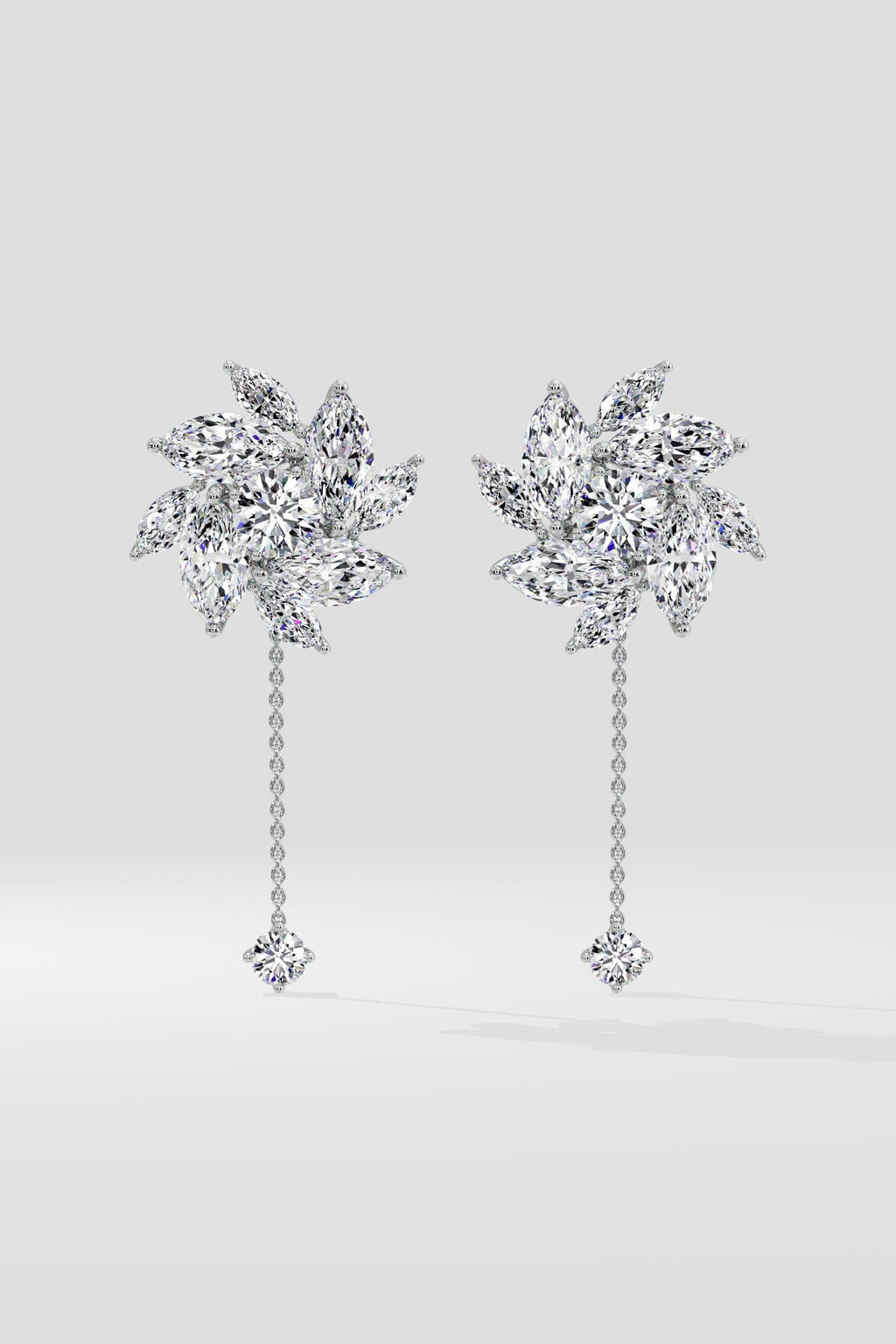 Fire Spiral Drop Danglers