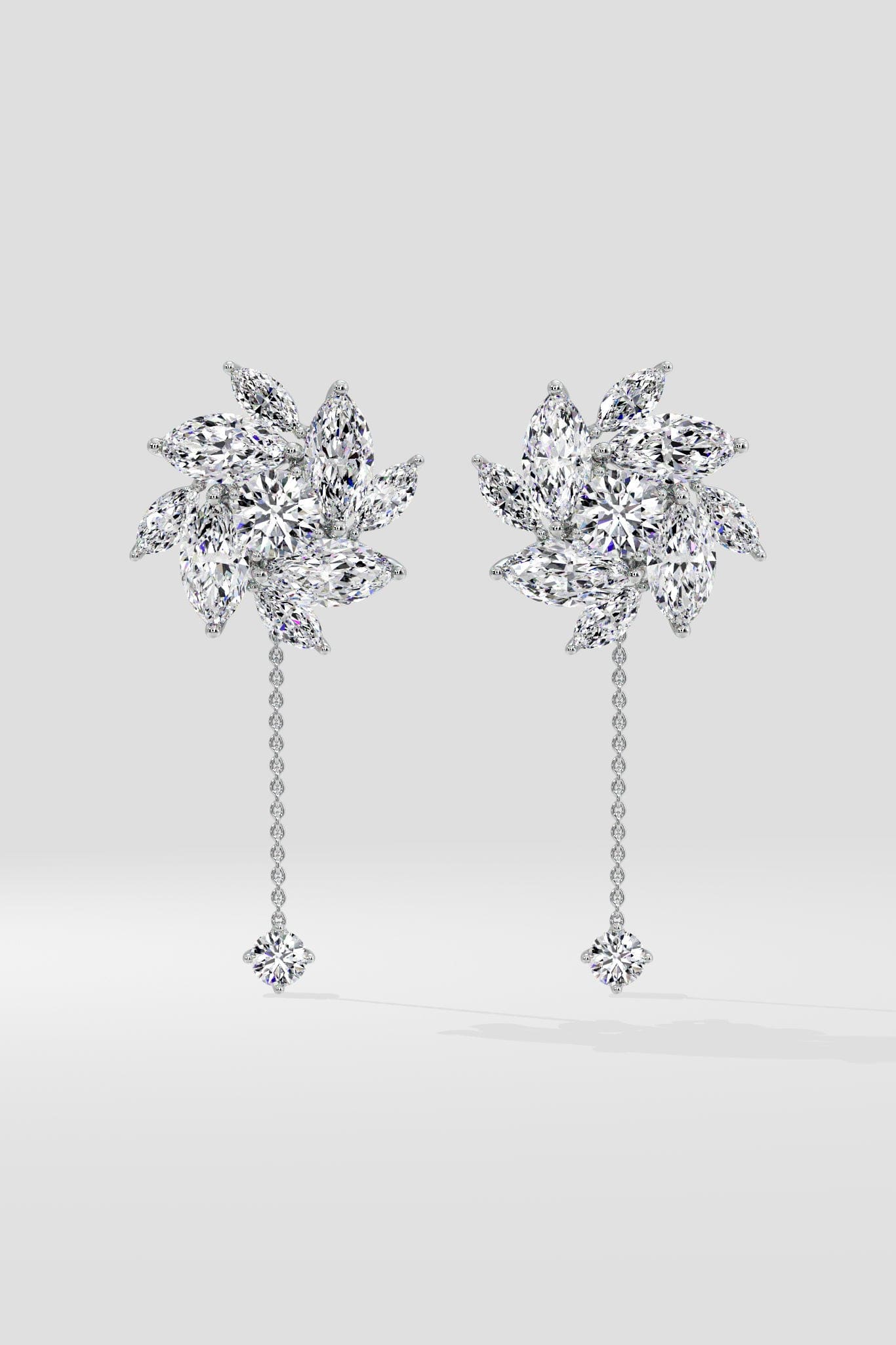 Fire Spiral Drop Danglers