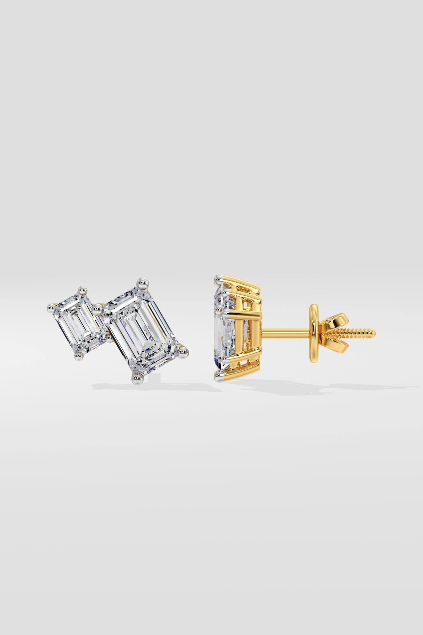 Emerald Duo Studs