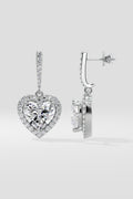 Halo Heart Danglers