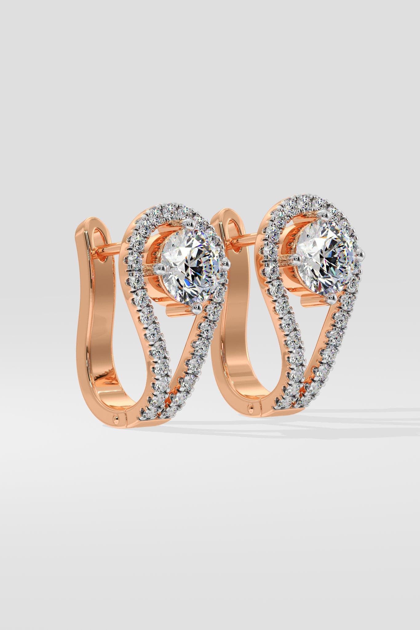 Spira Diamond Huggies