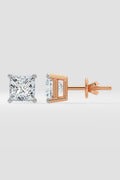 3 ct Princess Studs