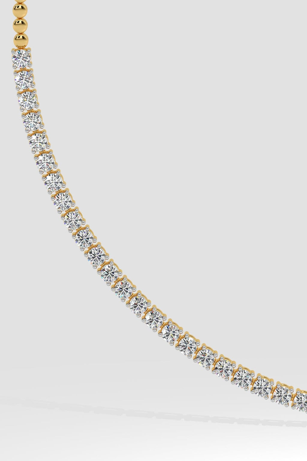0.10 Ct Tennis Necklace