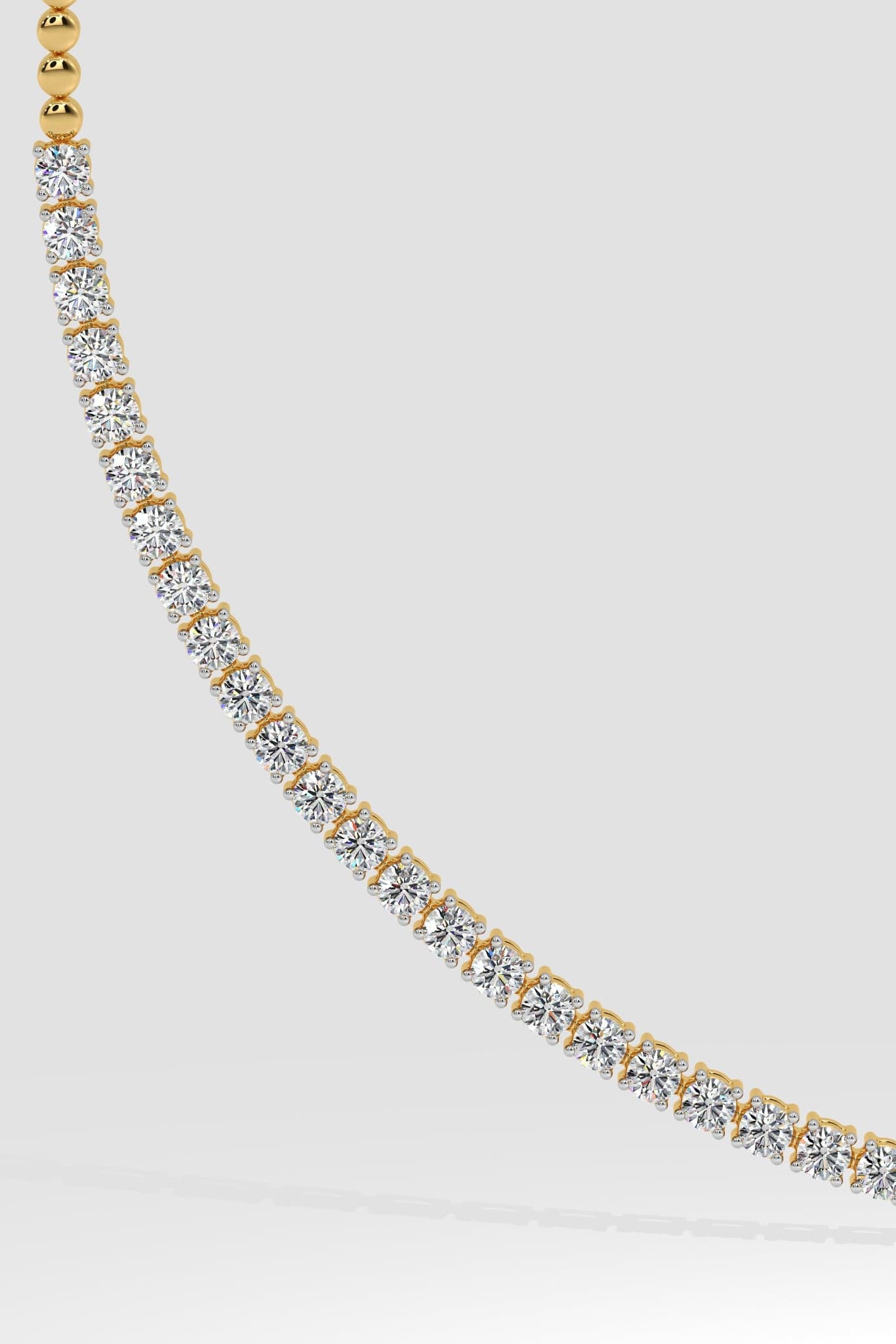0.10 Ct Tennis Necklace
