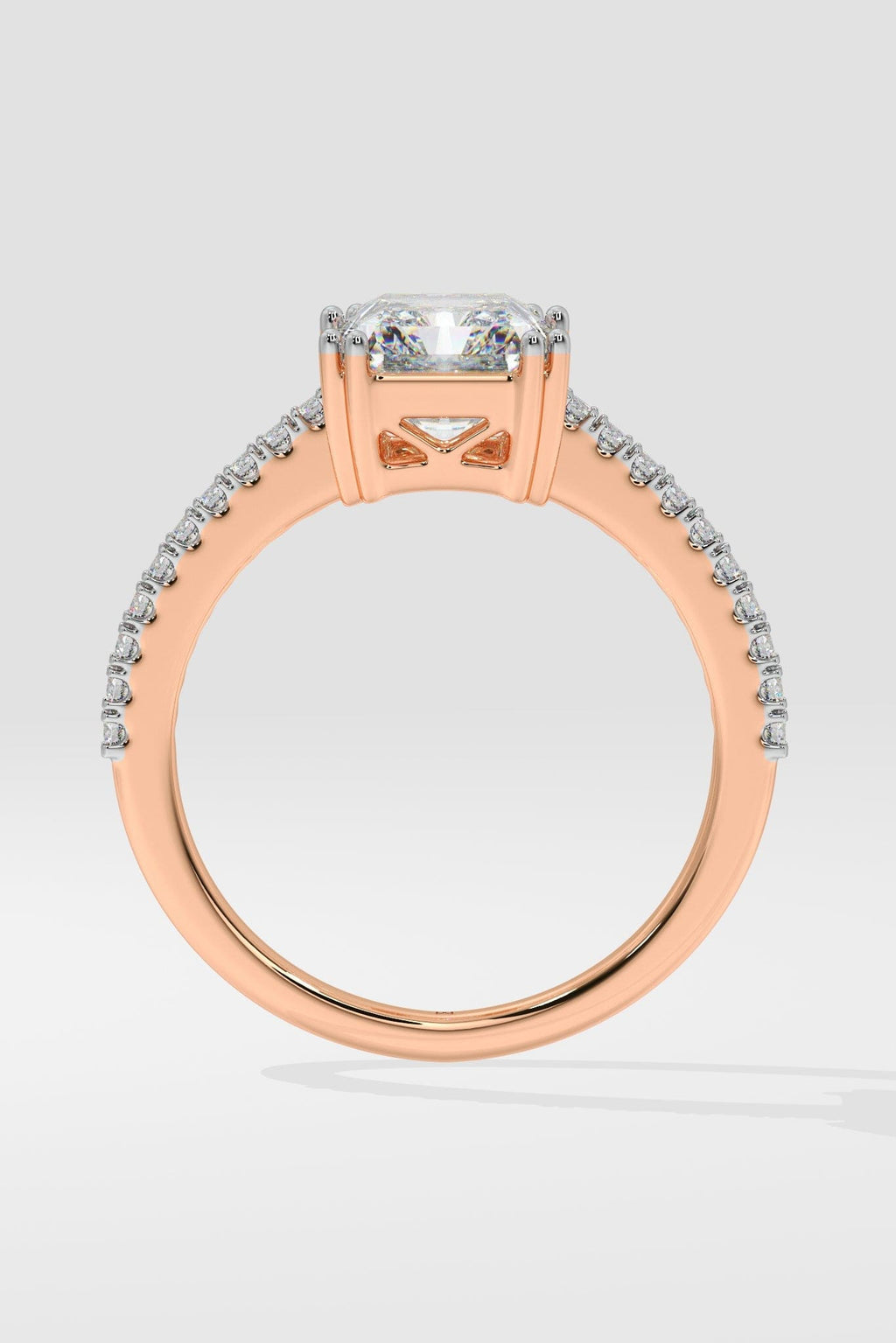 2 ct Radiant Solitaire Ring