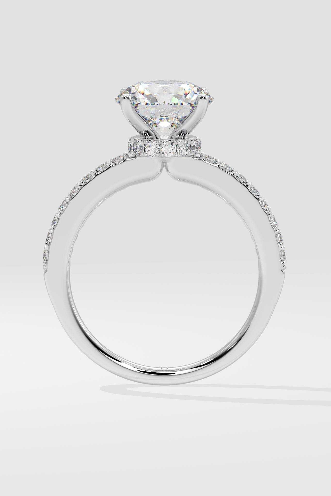 2 ct Secret Halo Ring