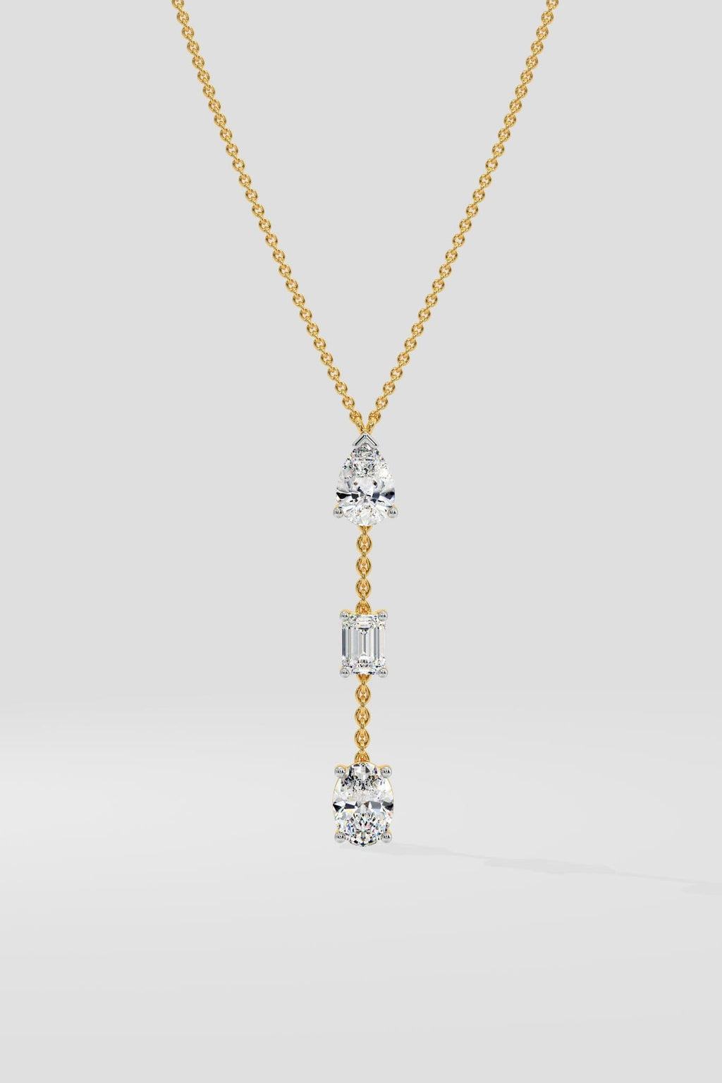 Trio Drop Necklace