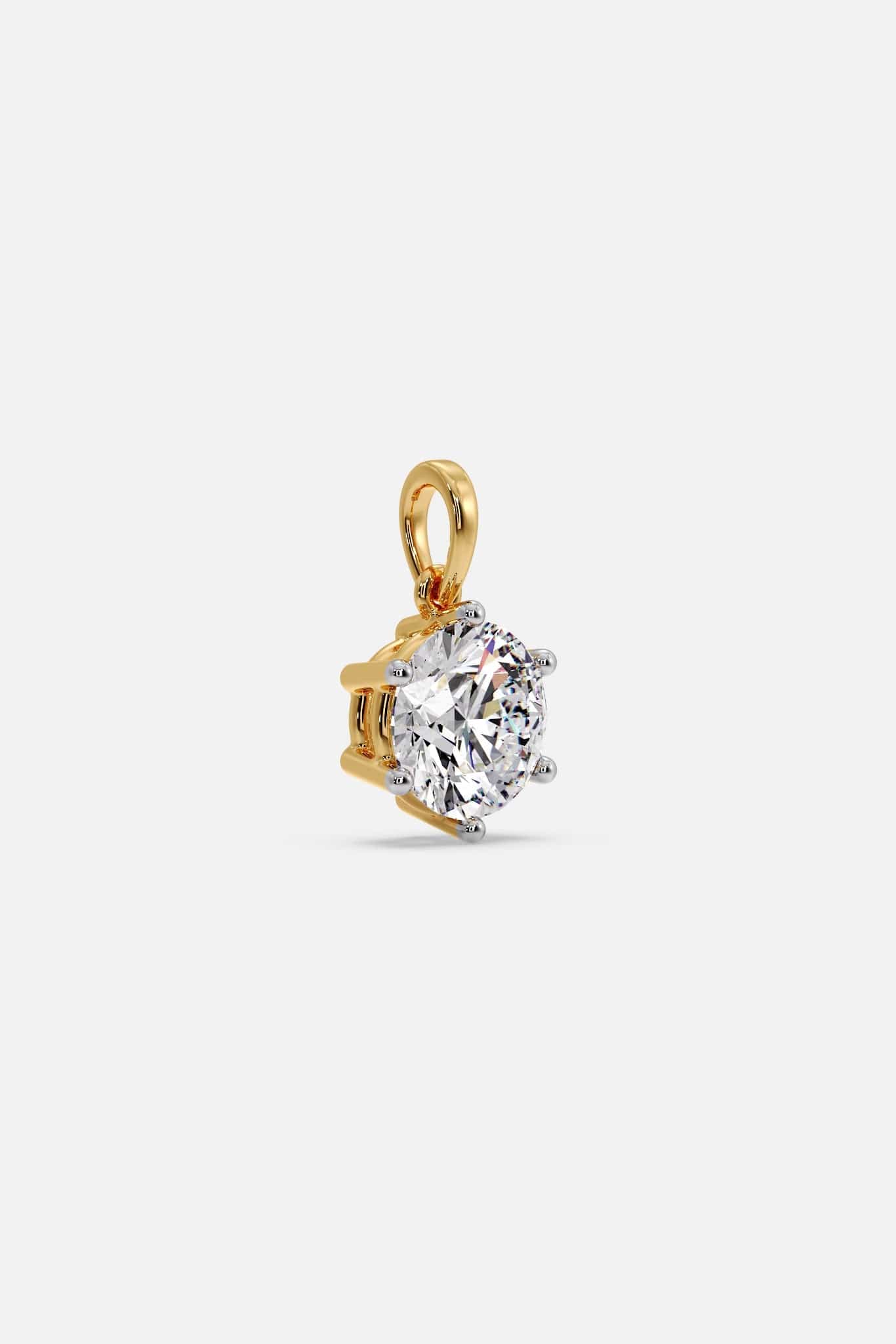 1.5 ct Solitaire pendant