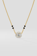 Swirl Solitaire Mangalsutra