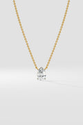 1 ct Pear Solitaire Necklace