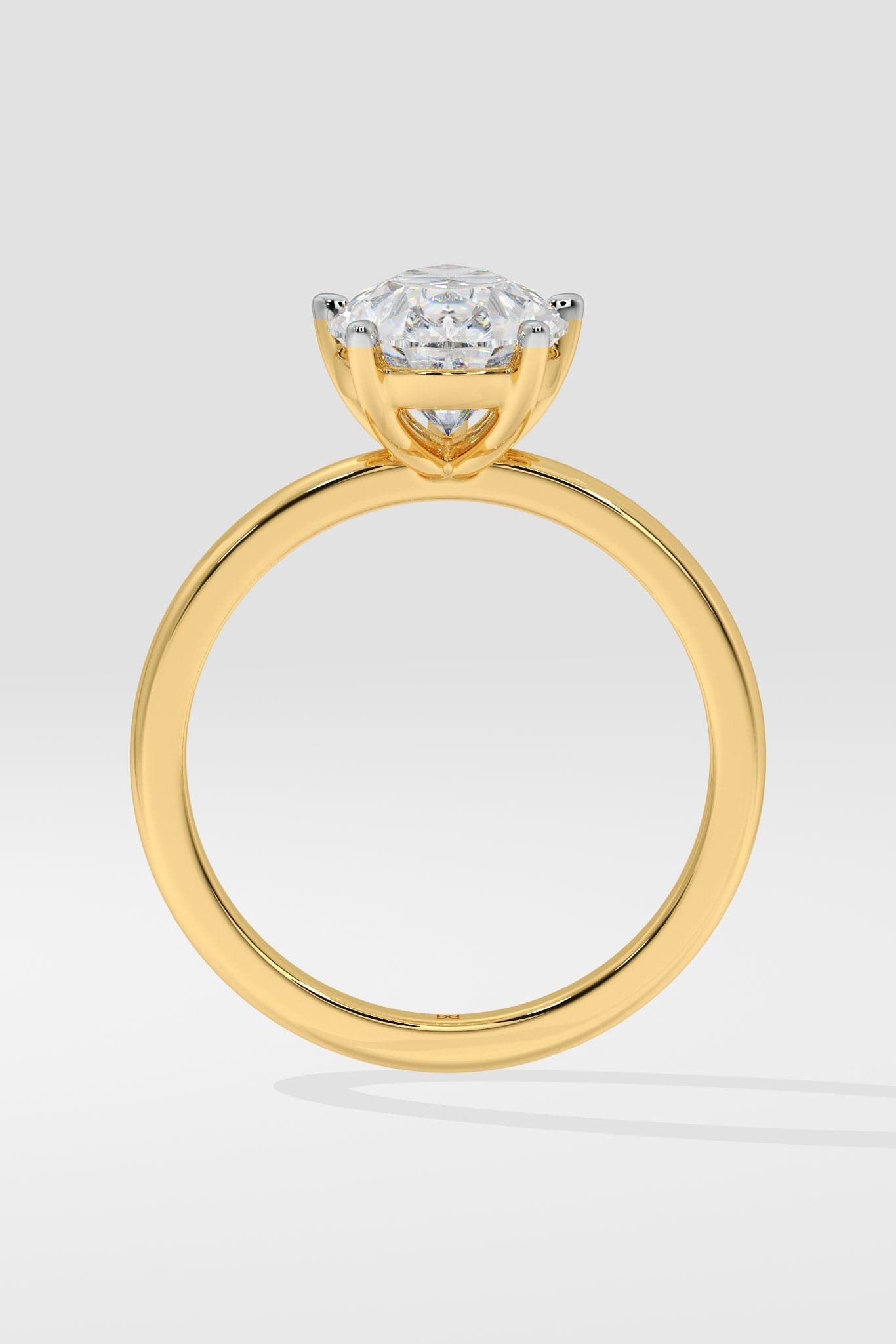 2 ct Pear Solitaire Ring