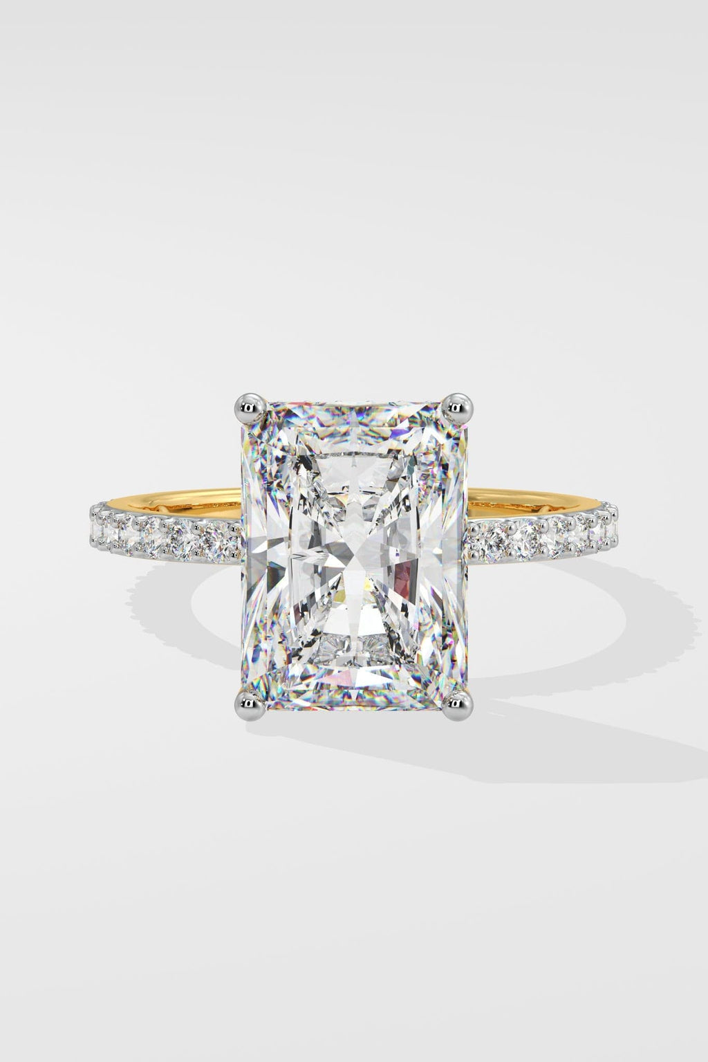 2.5 ct Radiant Solitaire Ring