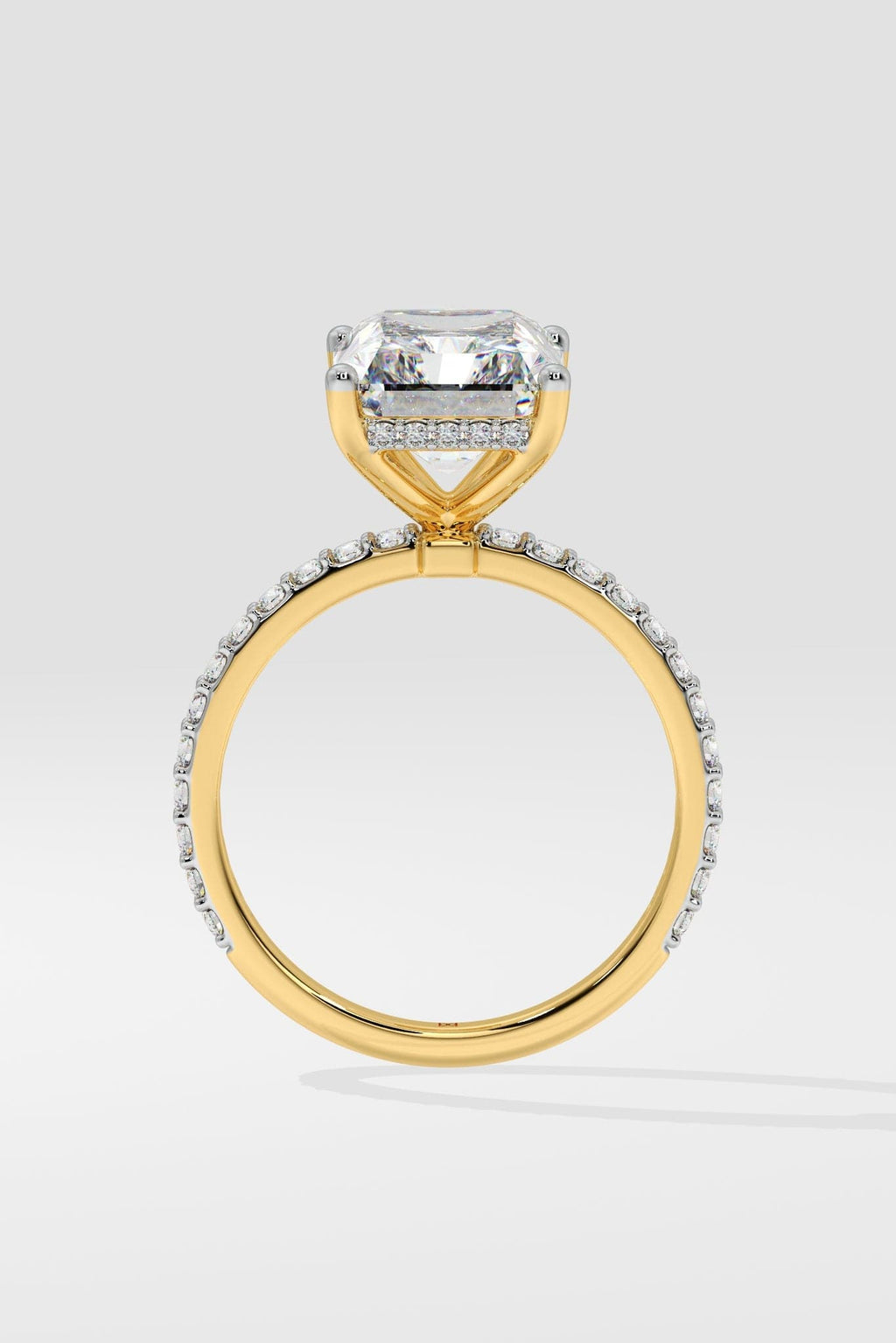 2.5 ct Radiant Solitaire Ring