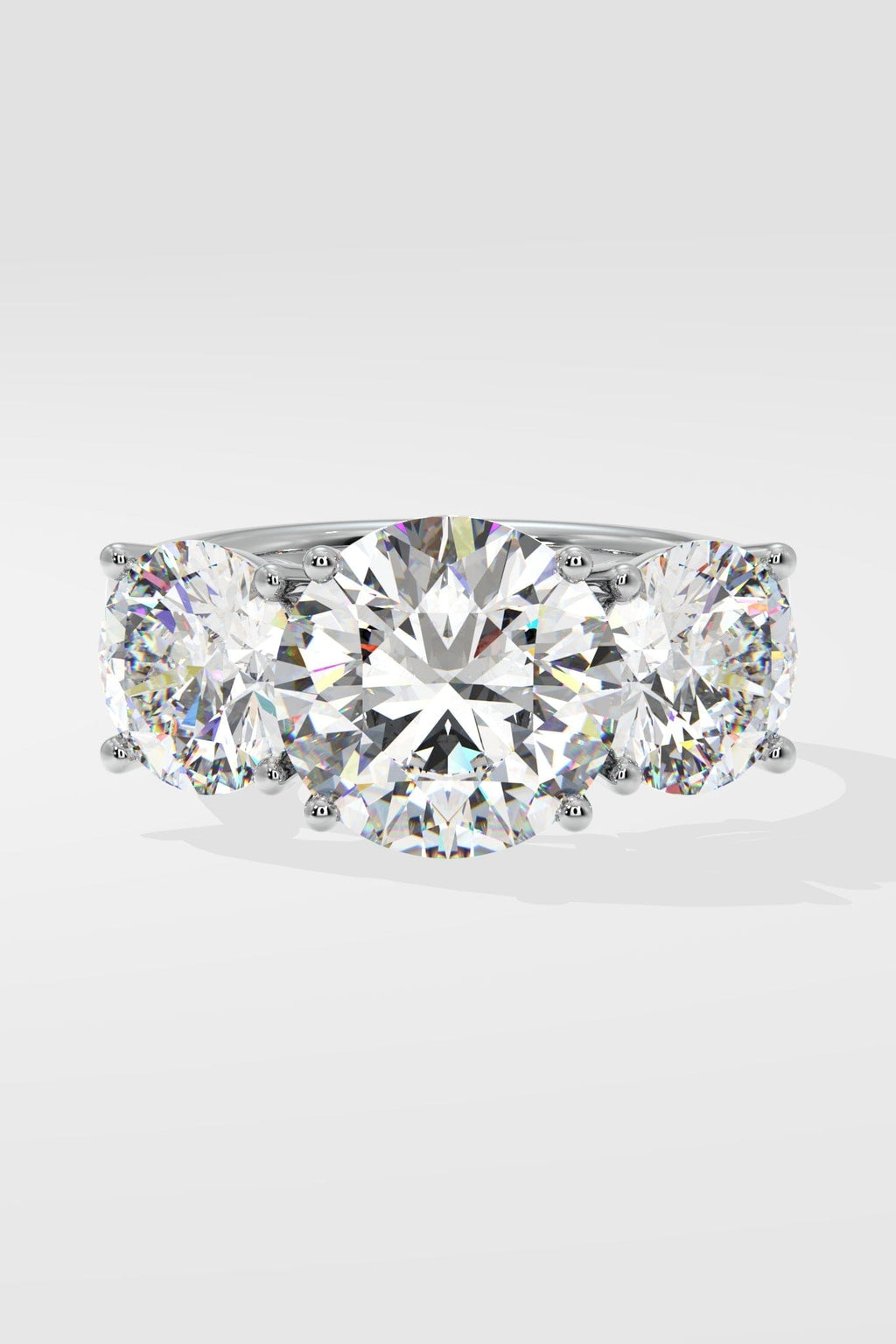 3 ct Trilogy Solitaire Ring