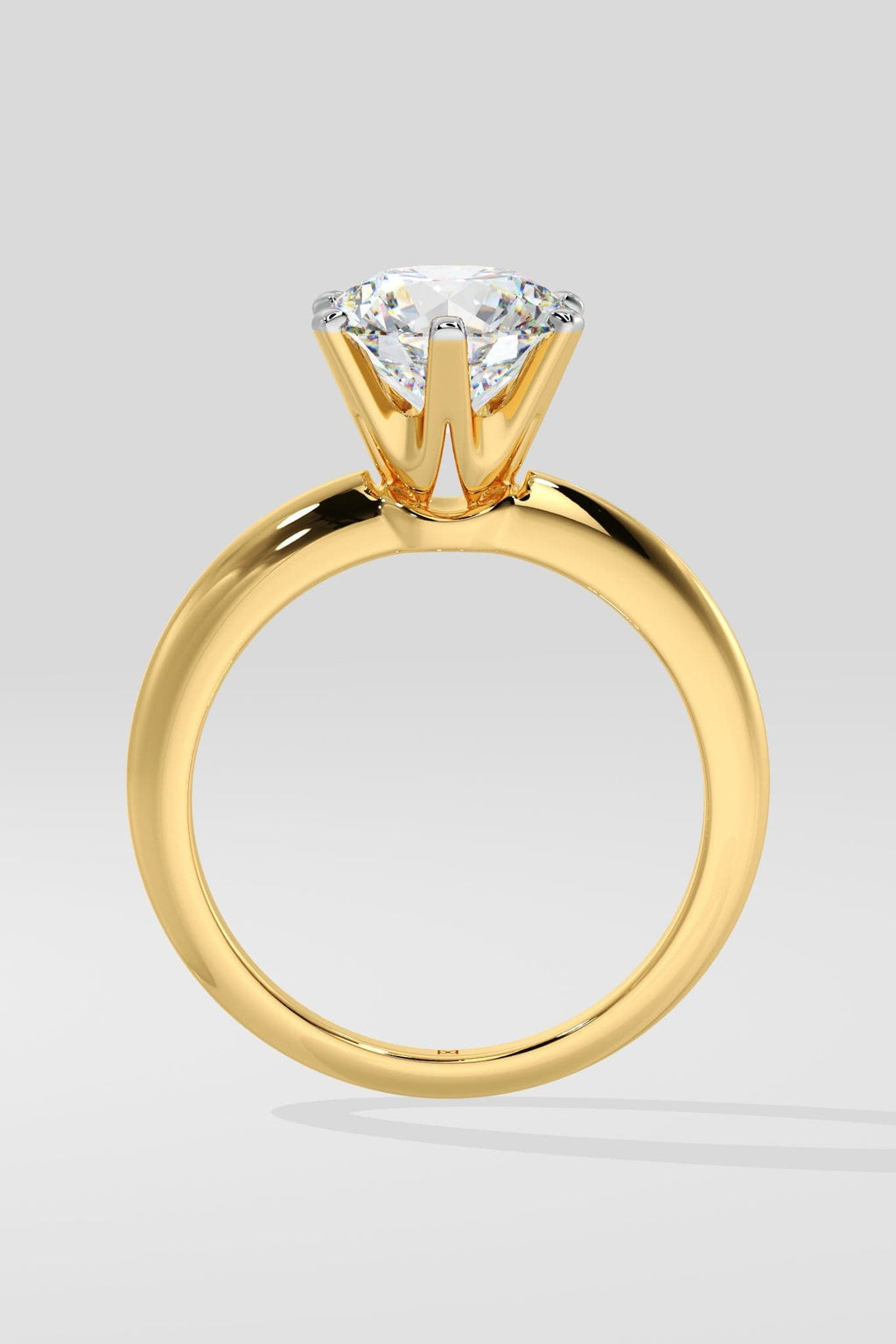 2 ct Six Prong Solitaire Ring