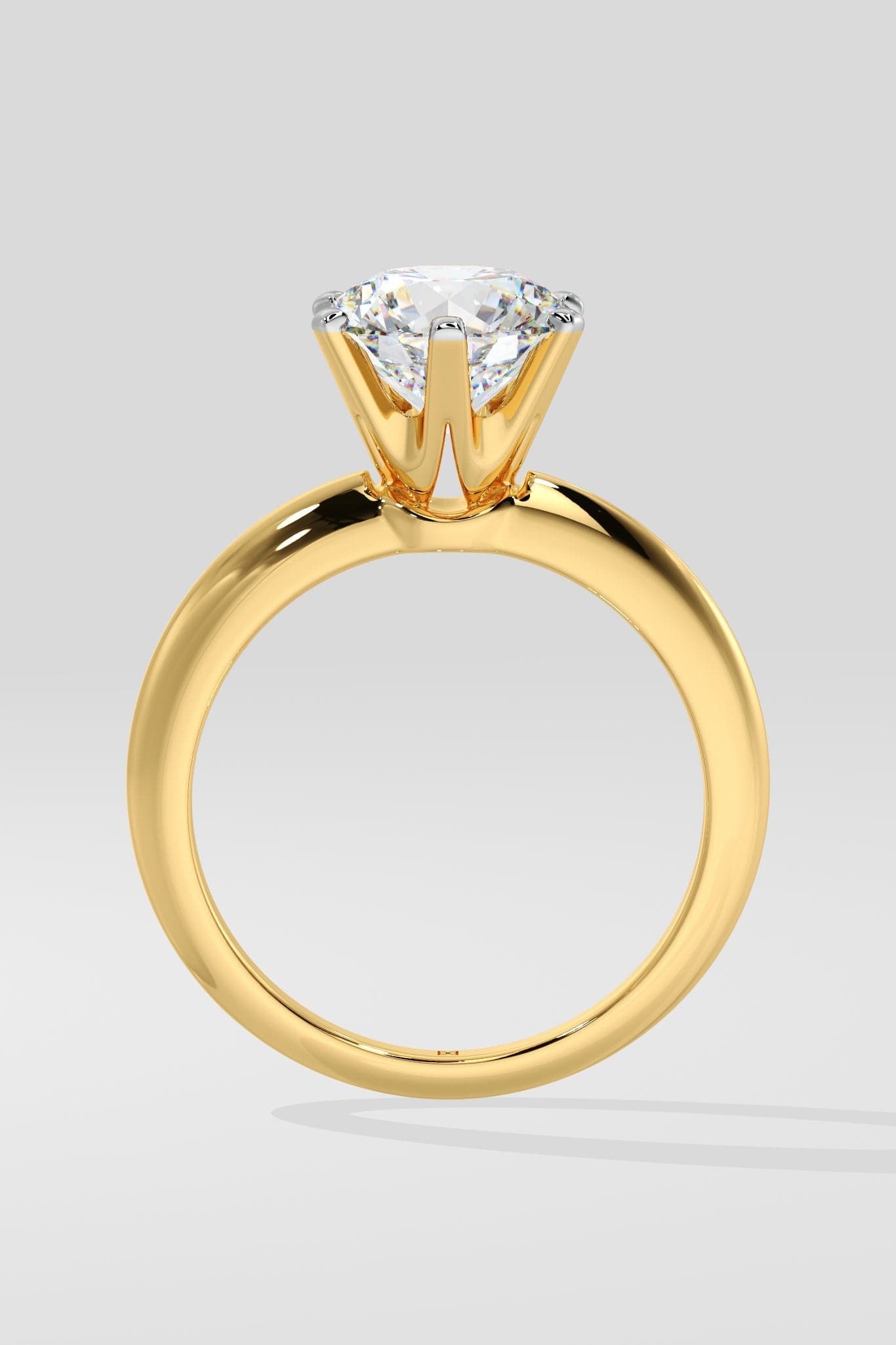 2 ct Six Prong Solitaire Ring