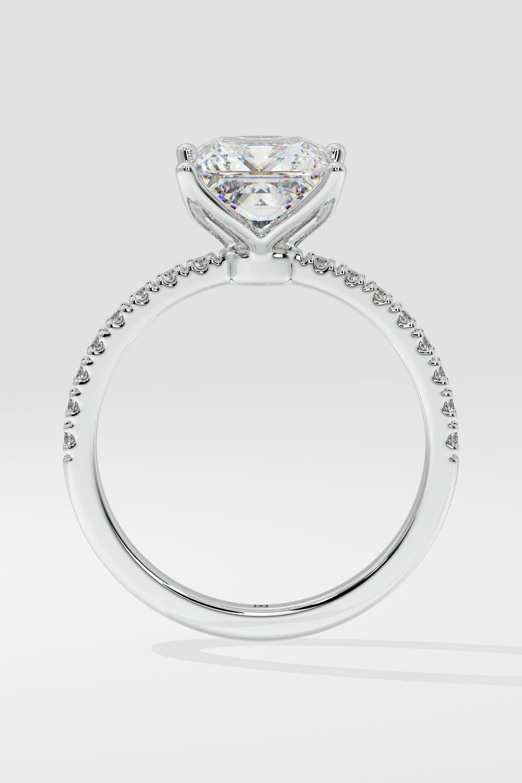 3 ct Princess Solitaire Ring