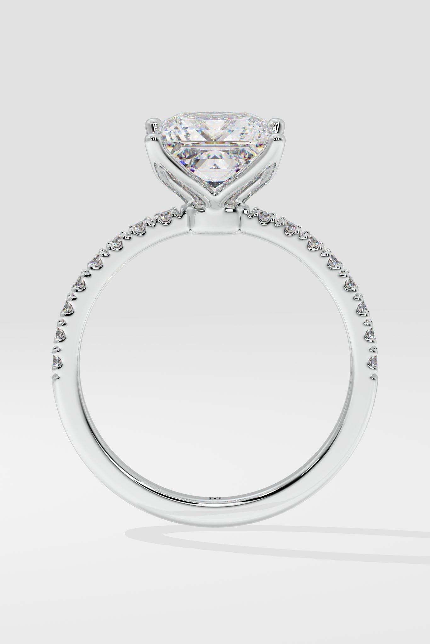 3 ct Princess Solitaire Ring