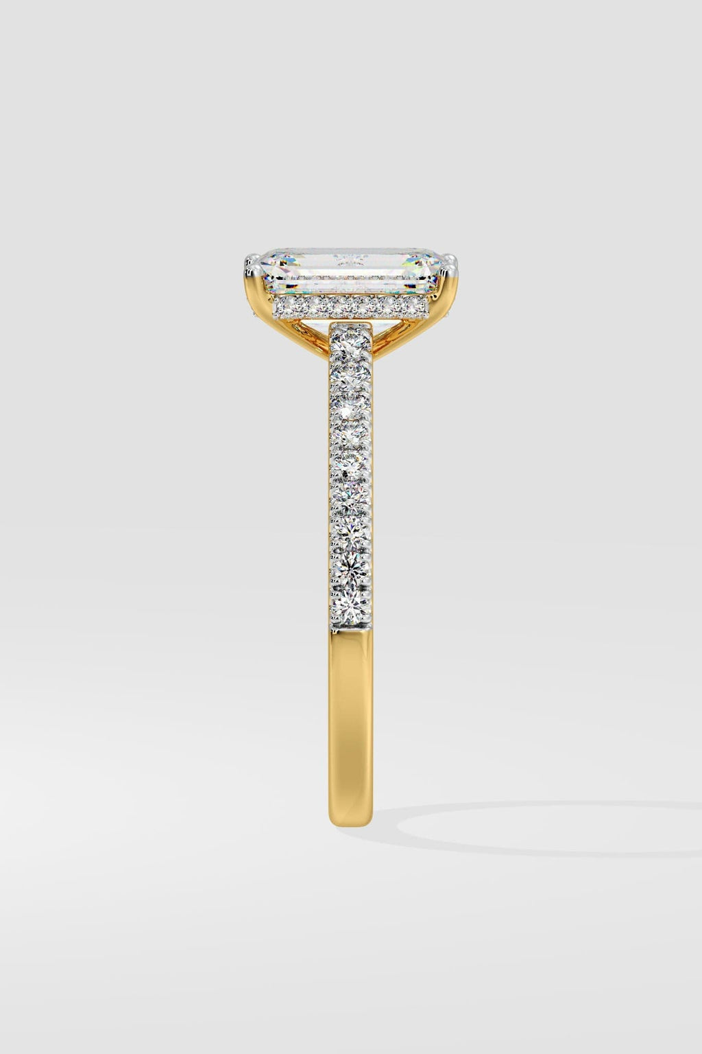 2 ct Emerald Solitaire Ring