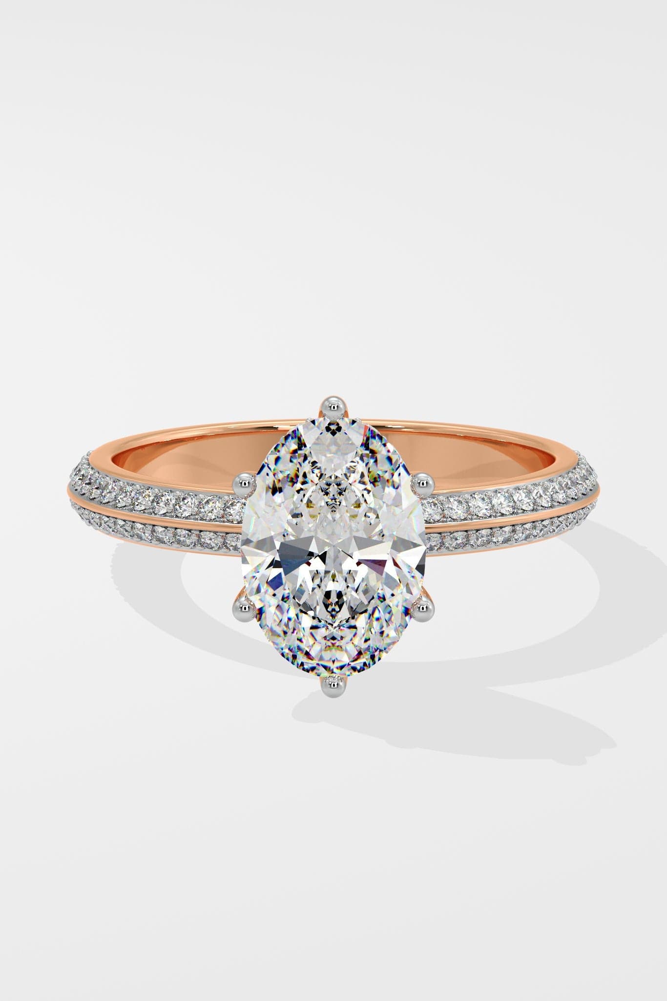 2 ct Oval Ritz Ring