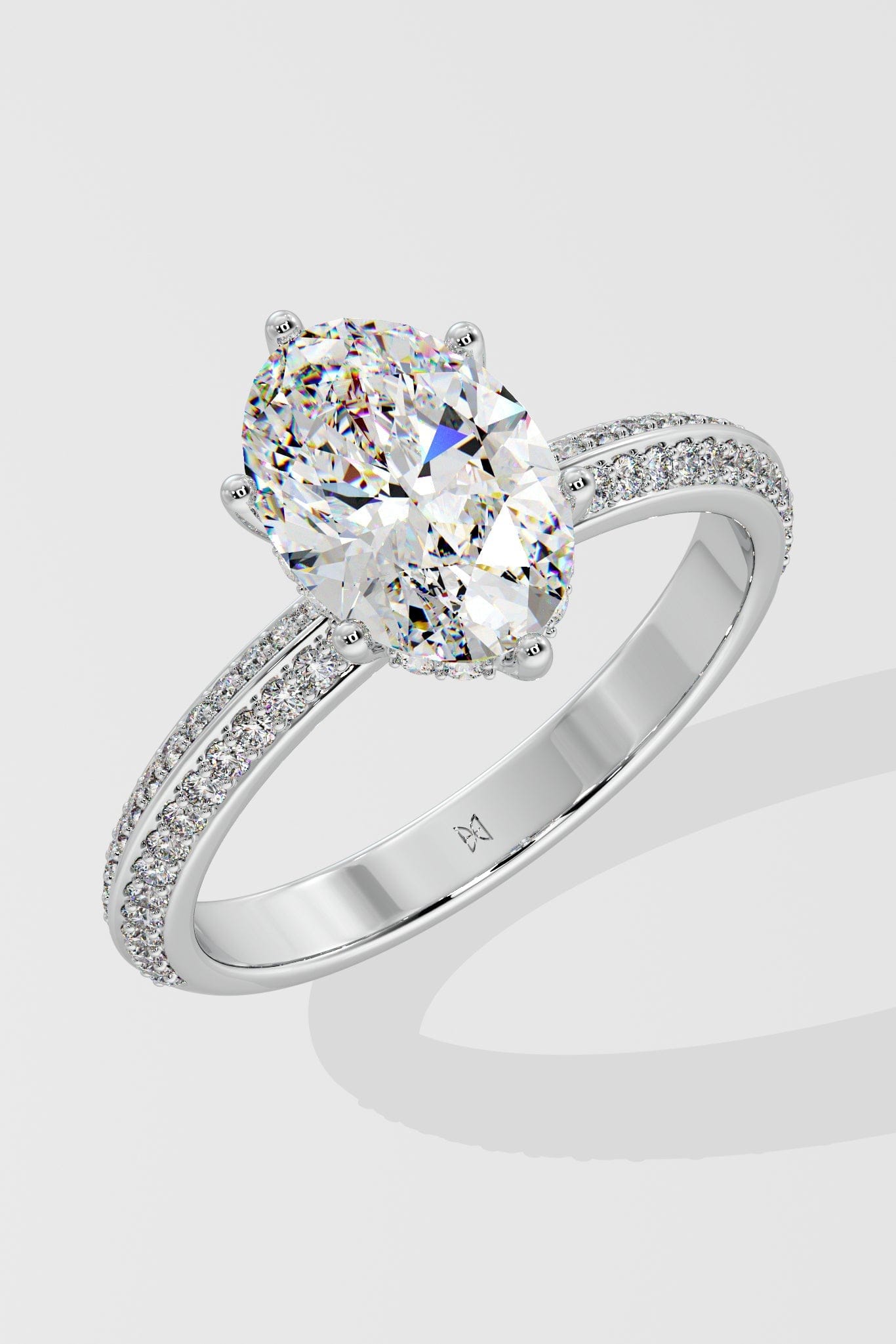 2 ct Oval Ritz Ring