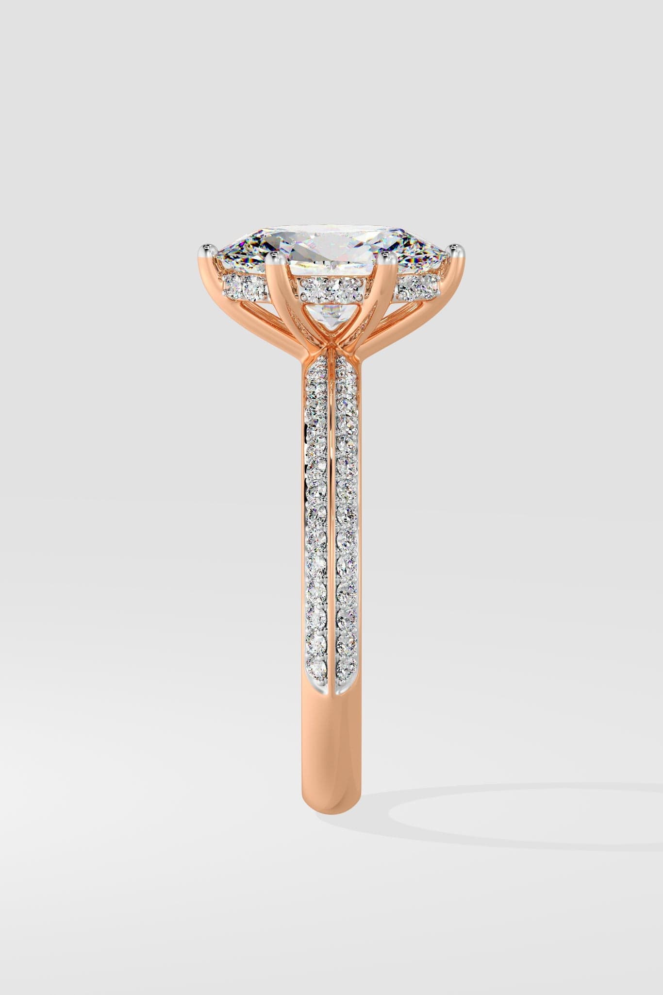 2 ct Oval Ritz Ring
