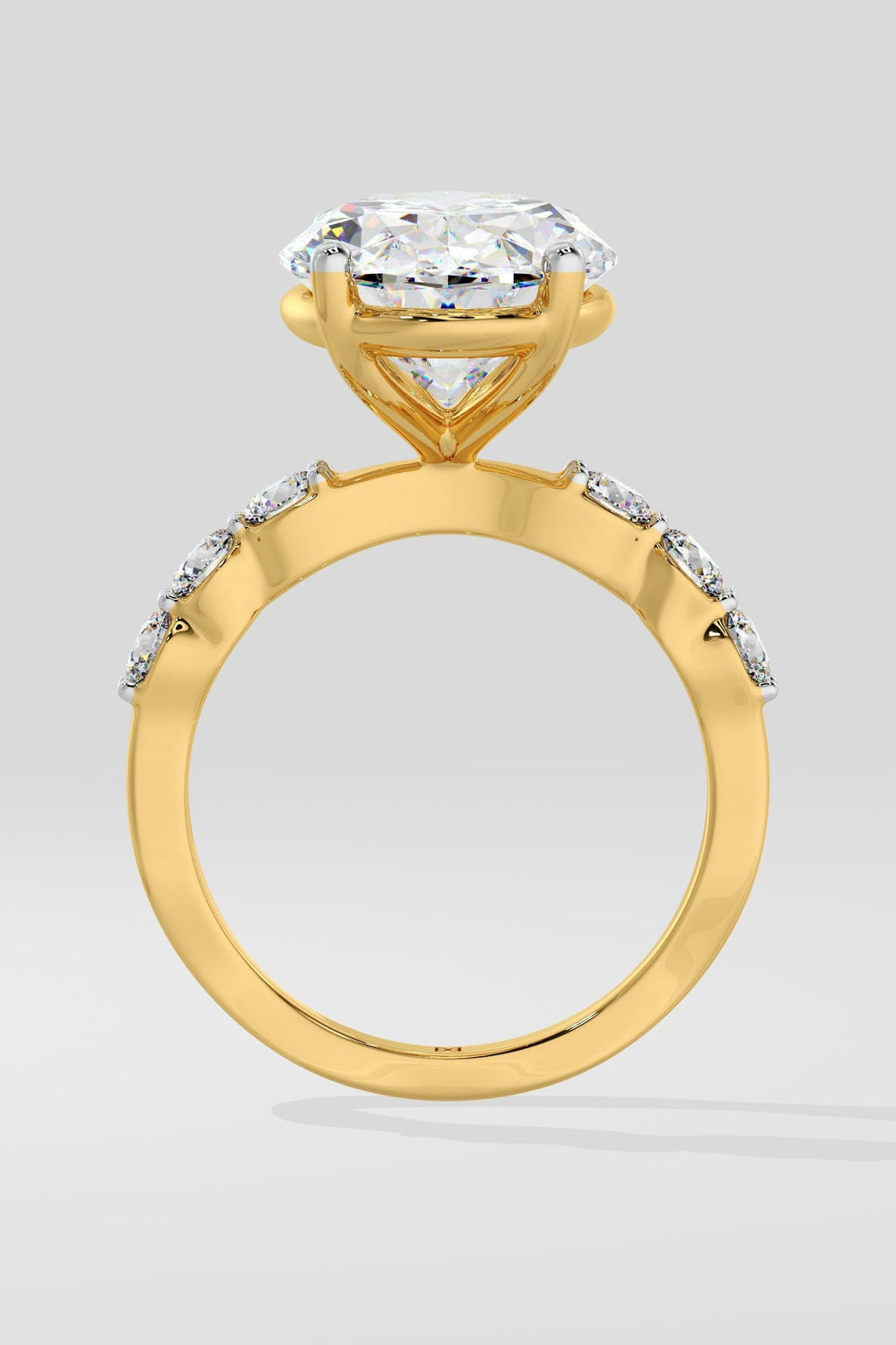 7 ct Oval Solitaire Ring