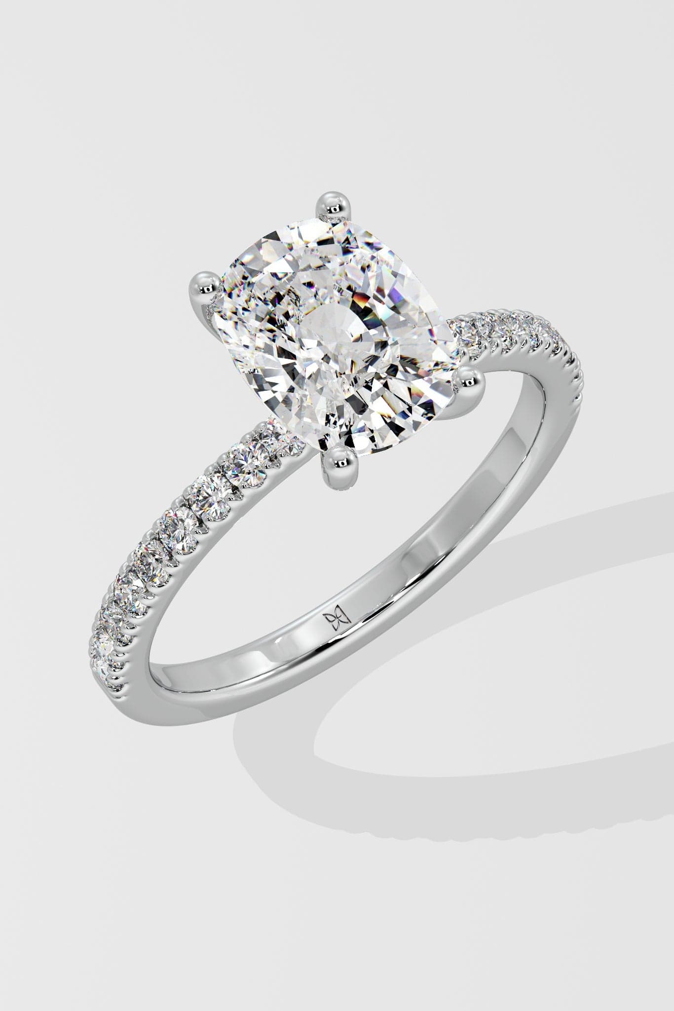 1.5 ct Elongated Cushion Ring