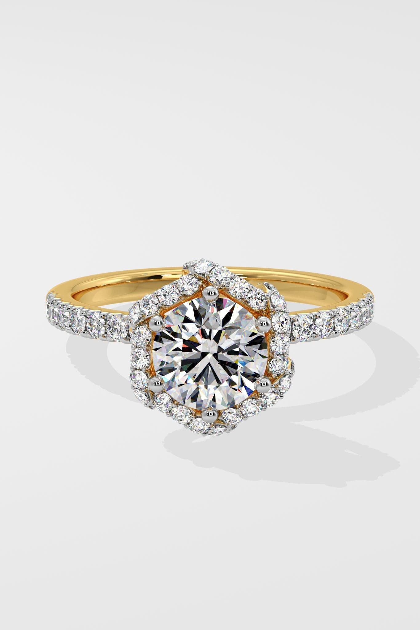1 ct Blossom Ring