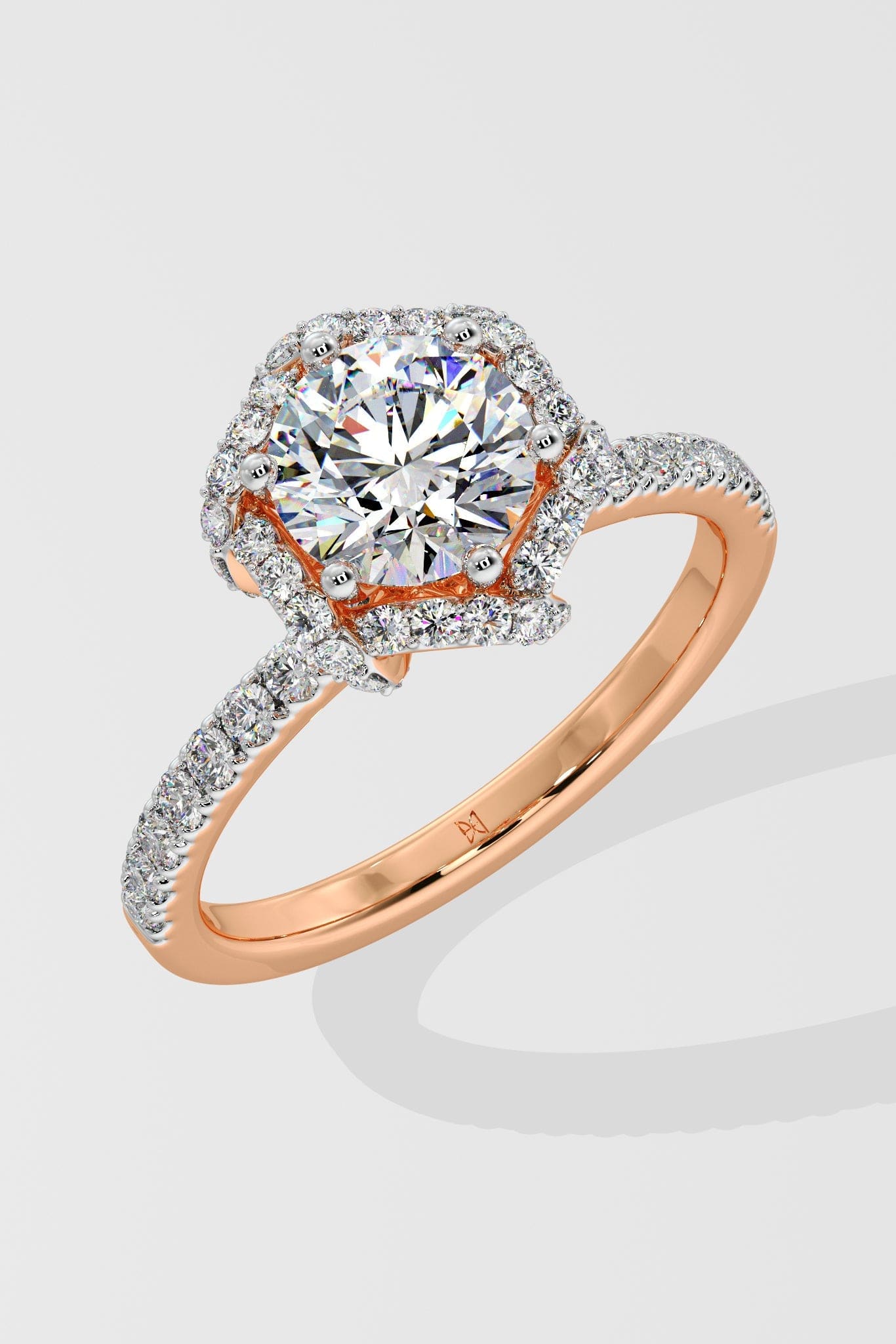 1 ct Blossom Ring