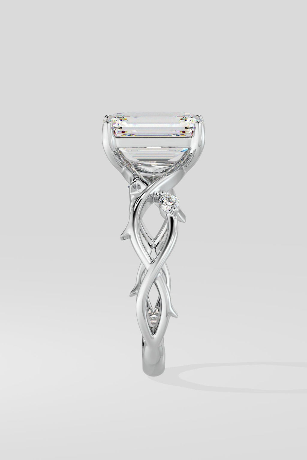 2.5 ct Emerald Willow Ring