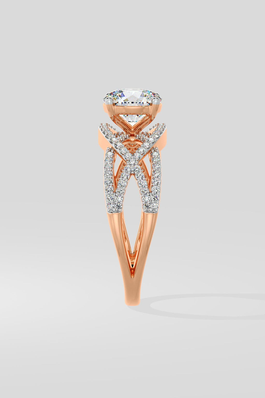 1.5 ct Ripple Solitaire Ring