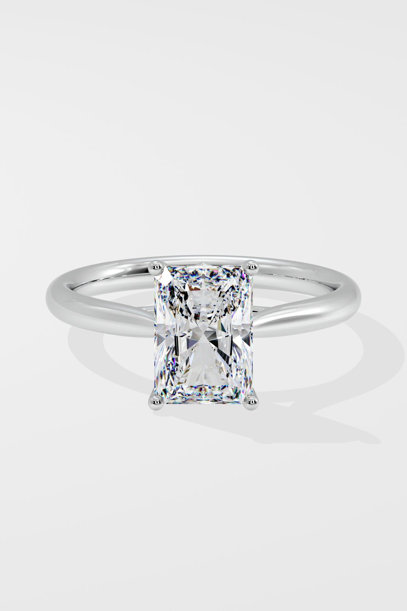 1.5 ct Radiant Solitaire Ring