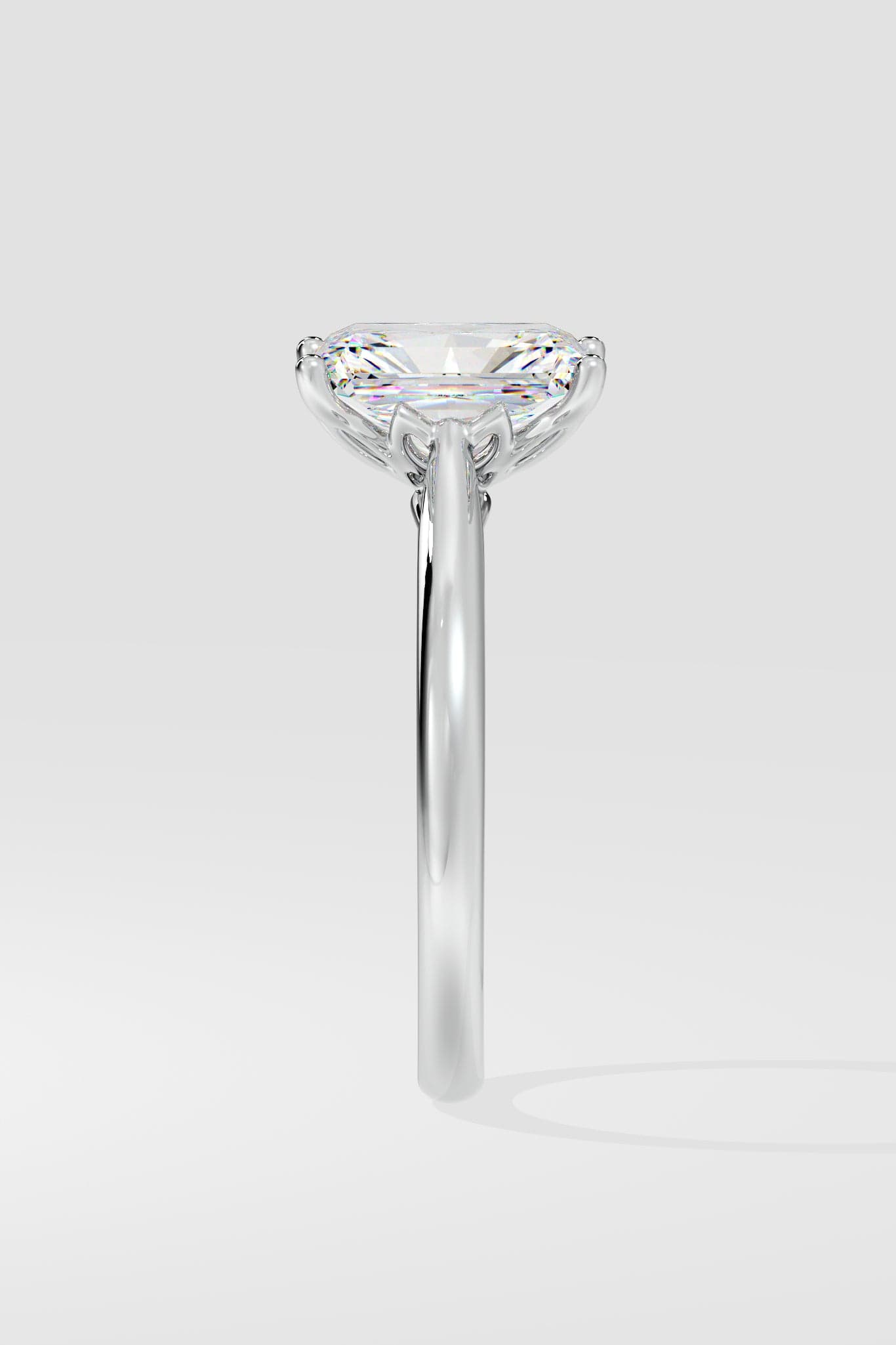 1.5 ct Radiant Solitaire Ring