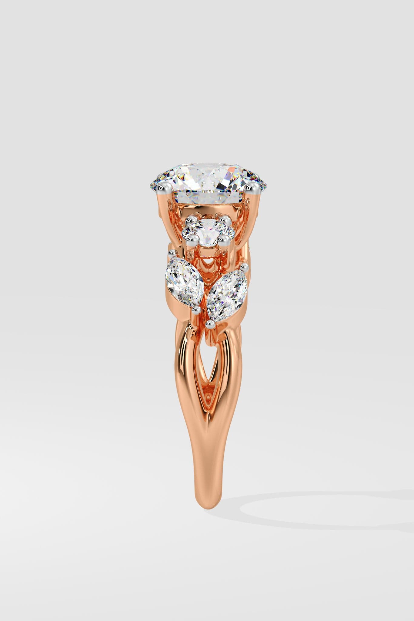 1.5 ct Plume Ring