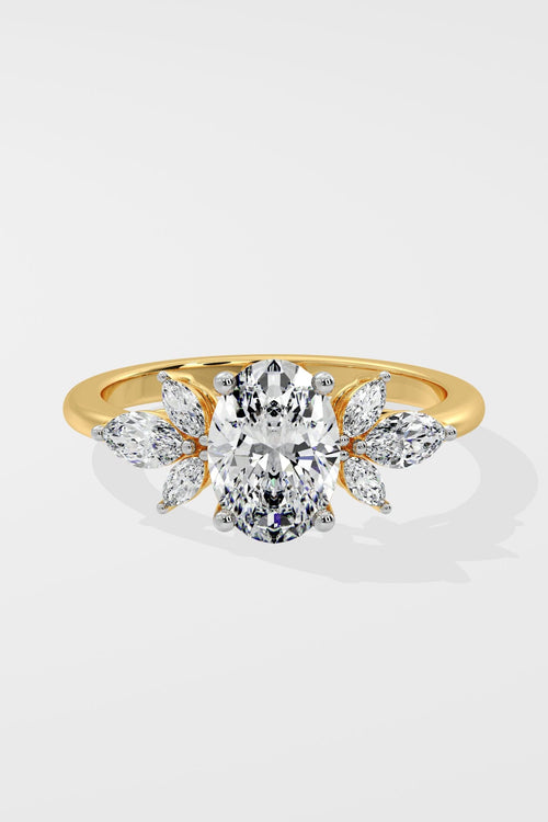 1 ct Canopy Oval Ring