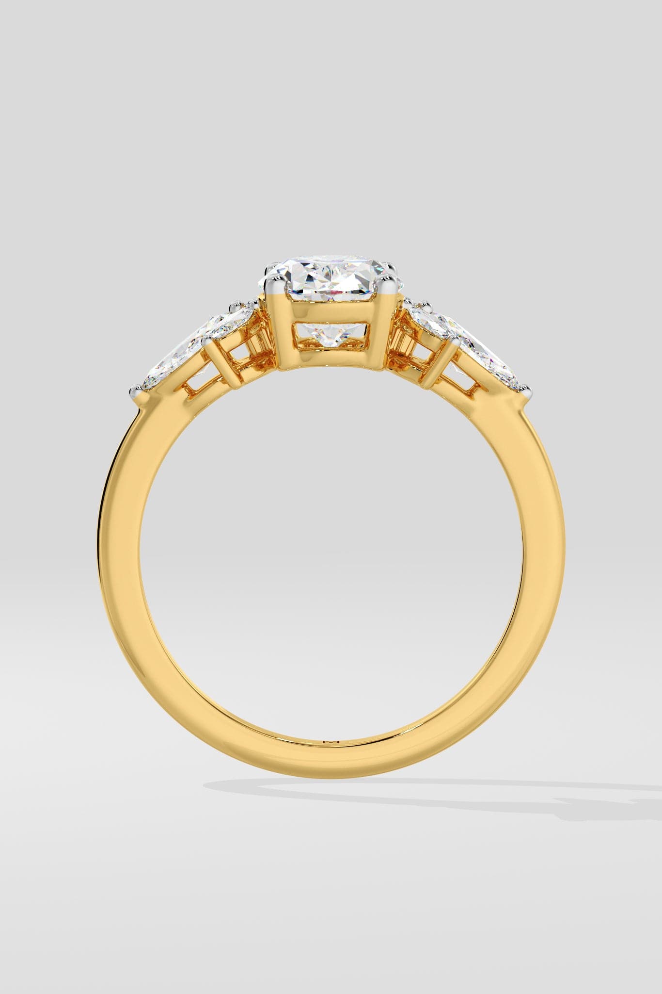 1 ct Canopy Oval Ring