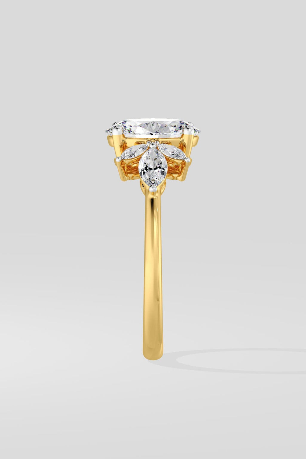1 ct Canopy Oval Ring